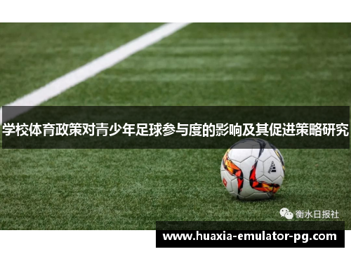 学校体育政策对青少年足球参与度的影响及其促进策略研究